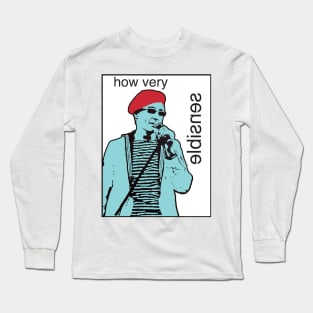 Captain Sensible - How very sensible Long Sleeve T-Shirt